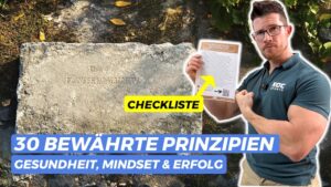 Checkliste mit 30 Grundprinzipien