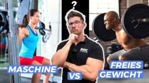 Maschinen-Training oder freies Gewicht?